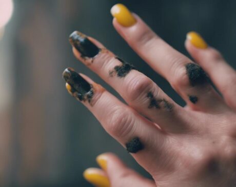 fake nails and mold