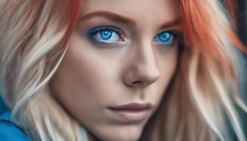 What Is the Rarest Hair Color With Blue Eyes?