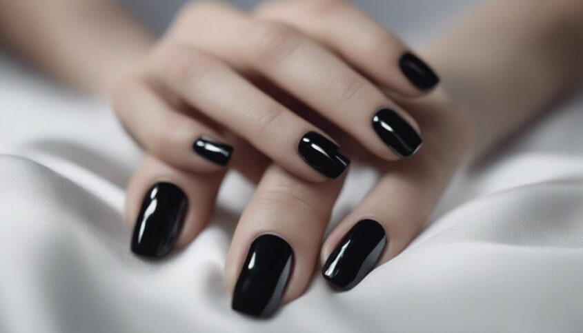 What Does Black Nail Polish Mean on a Girl?