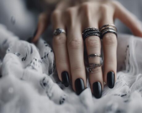 symbolism of black fingernail