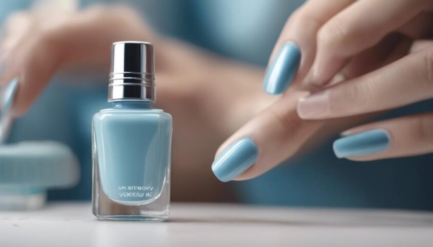 What Does It Mean When a Guy Tells a Girl to Paint Her Nails Light Blue?