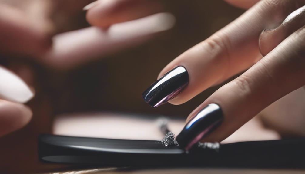 magnetic fake nails simplify